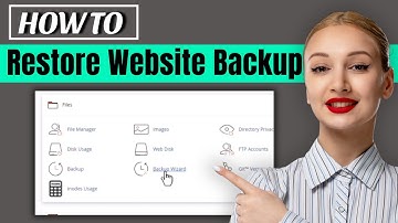 Hoe u een volledige websiteback-up kunt herstellen in cPanel 2025 | WordPress handmatig herstelle...