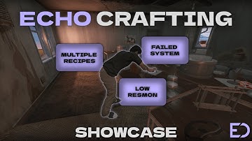 Echo Crafting | Advanced Crafting System | FiveM Script | ESX