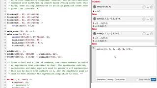 Prolog 2-8: A classic puzzle of integer fractions