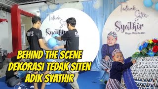 TEDAK SITEN ADIK SYATHIR - DEKOR BALON