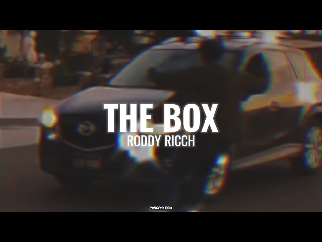 the box - roddy rich ( slowed + lyrics ) | status video class=