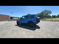 Sahara 4Xe in Hydro Blue. Electric, Gas, or Hybrid!