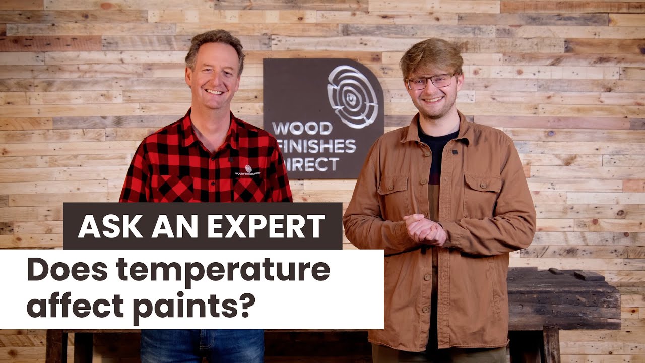 Does temperature affect paints? YouTube