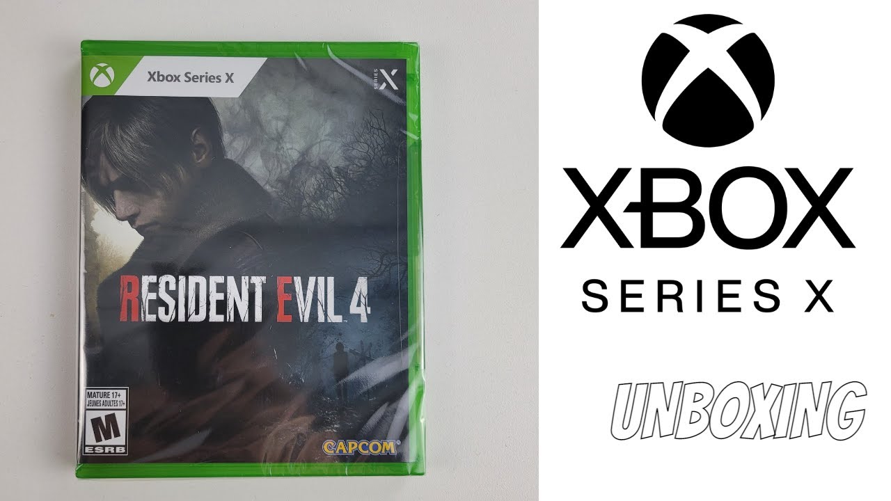 RESIDENT EVIL 4 XBOX SERIES X GAME UNBOXING - YouTube