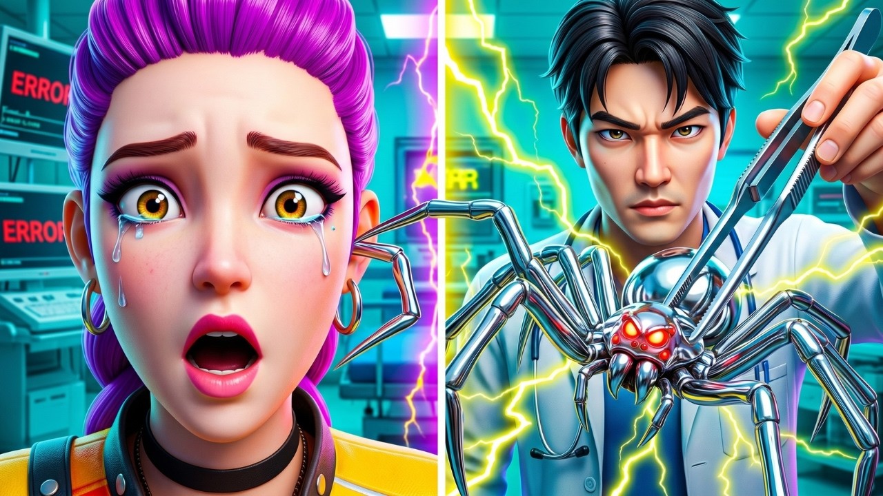 Spider Rumi WHAT HAPPENED TO RUMI?! 😱 Dr. Han Removes GIANT SILVER SPIDER! 🕷️ KPop ...