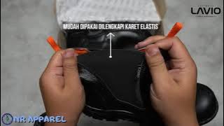 SEPATU SAFETY LAVIO VIORA KULIT ASLI