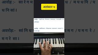 Alankar 7 | सारेगम रेगमप अलंकार ७ | Learn To Play Harmonium/Piano Part-8