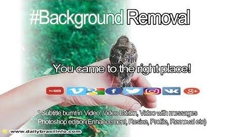 Remove & Change Background of the images - www.dailybrasilinfo.com(To embed on other sites)