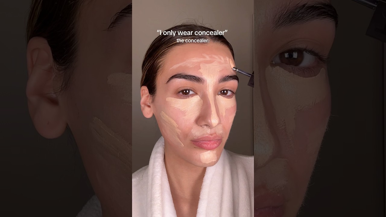 I swear I only wear concealer🤭😭 