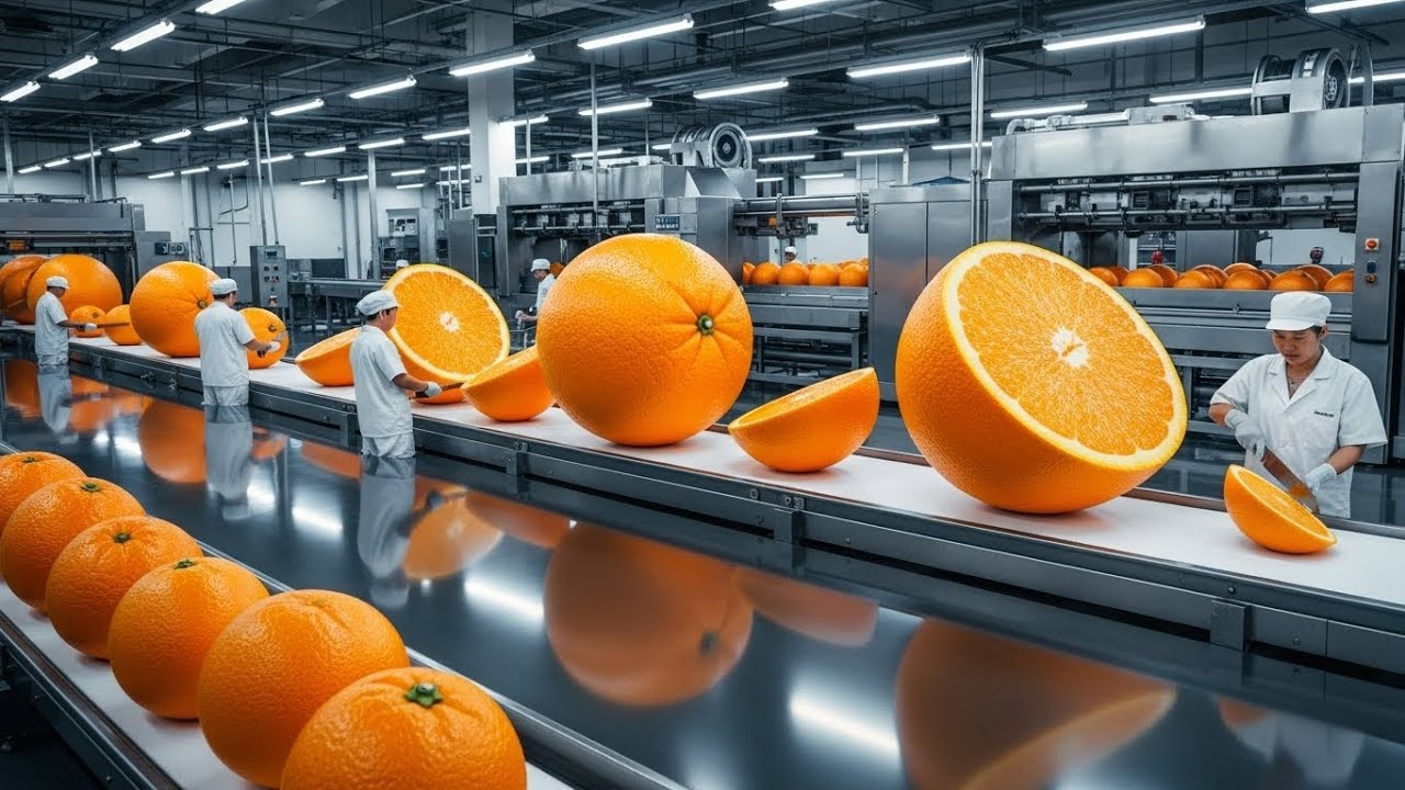 nside the Factory: How Orange Jam Is Really Made (Full Process)