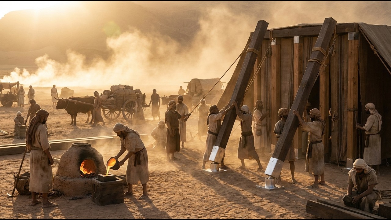 What It Was Like to Build Tabernacle of Moses in the Wilderness 3,000 Years Ago