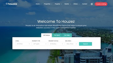 Hindi - How to Make a Real Estate Listing & Directory Website with WordPress & CRM - Houzez Theme