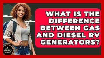 What Is The Difference Between Gas And Diesel RV Generators? - Exploring Campgrounds