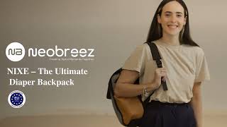 Neobreez Nixe The Ultimate Multifunctional Diaper Bag Travel-Ready & Stylish