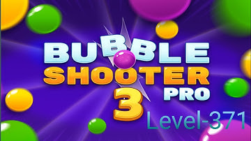 Bubble Shooter game play. Bubble Shooter Level-371. # video #bubblesshooter #game
