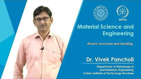 Lecture 02: Atomic structure and bonding