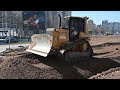 bulldozer CAT D4H XL Land filling