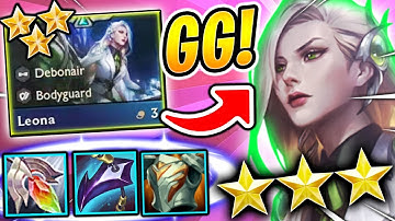 UNKILLABLE LEONA  ⭐⭐⭐ RANKED STRATEGY! - TFT SET 6.5 Guide Teamfight Tactics BEST 12.5B Comps Meta