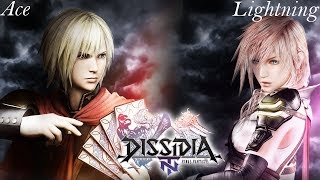 Dissidia Final Fantasy NT 1v1 Episode 46: Ace vs. Lightning
