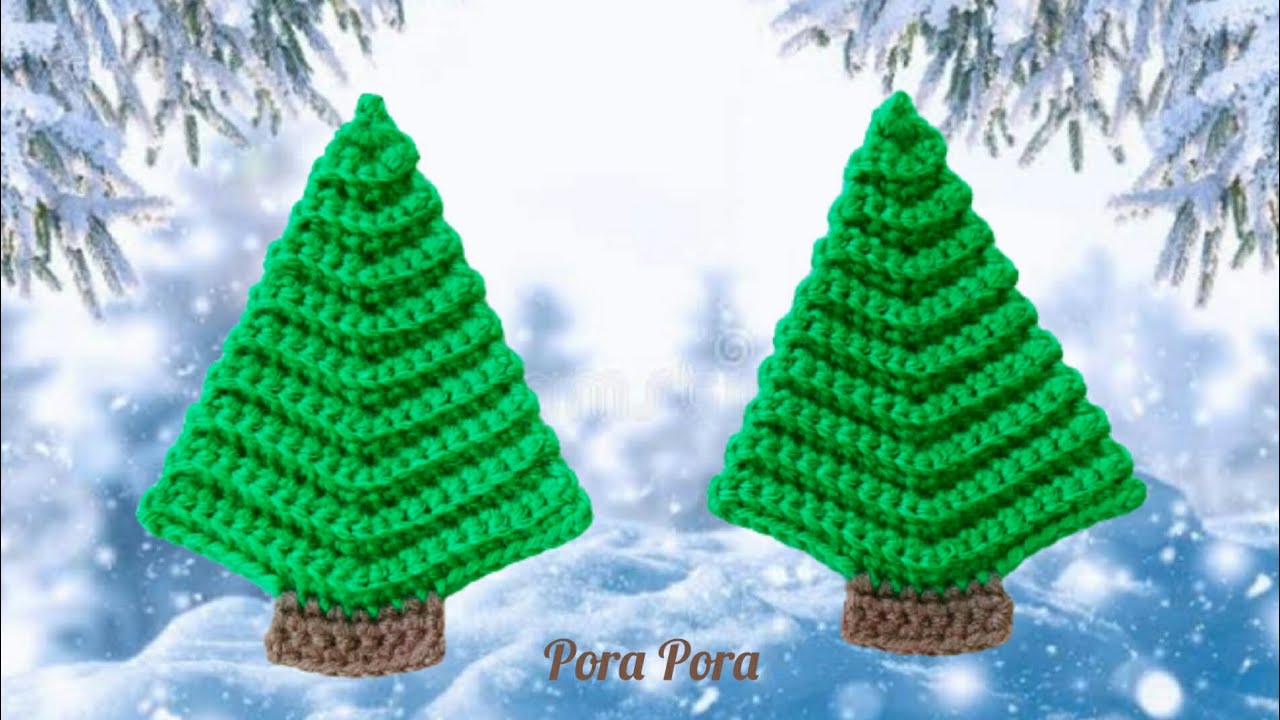 Crochet Christmas Tree I Crochet Christmas Decorations I Crochet Christmas Ornaments