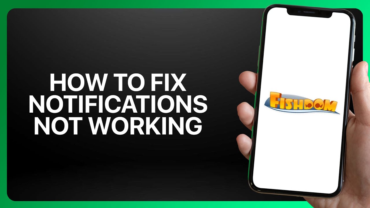 Как исправить неработающие уведомления в Fishdom 2025! Руководство