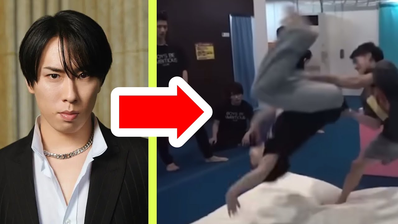 【宮舘涼太】1歩間違えば死に値する超危険アクロバットをたったの2回で成功させてしまうwww