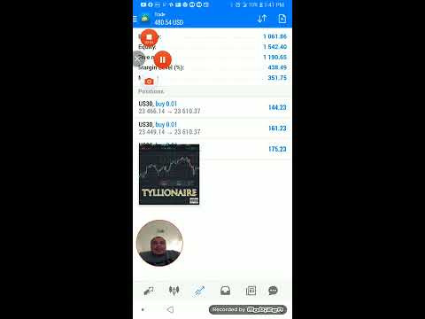 Forex Trading US30 $500 plus PROFIT! Watch this beginner become a FOREX winner!!!