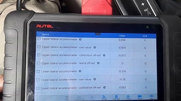 land rover 3.0L 2010  Lower lateral accelerometer failu