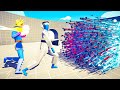 SUPER BOXER &amp; KICKBOXER vs EVERY GOD -🏹 Totally Accurate Battle Simulator - TABS