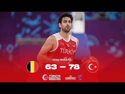 Belçika - Türkiye Karşılaşmasının Özet Görüntüleri | EuroBasket 2022