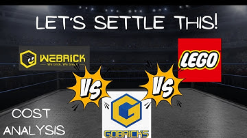 LEGO, WeBrick, & GoBricks: The Ultimate Showdown