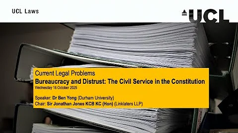 Bureaucracy and Distrust: The Civil Service in the Constitution