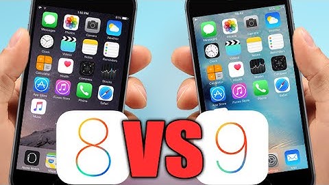 iOS 8.4.1 VS iOS 9 - Which Is Faster !?