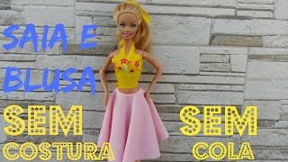 6 VESTIDOS EM 1 PARA SUA BARBIE, SEM COLA, SEM COSTURA, FÁCIL, KIM  ROSACUCA 