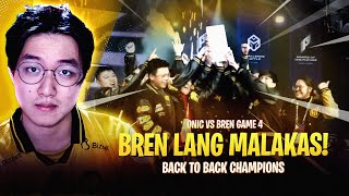 BREN LANG MALAKAS! BACK TO BACK CHAMPIONS! ONIC vs AP Bren GOTF Grand Finals Game 4