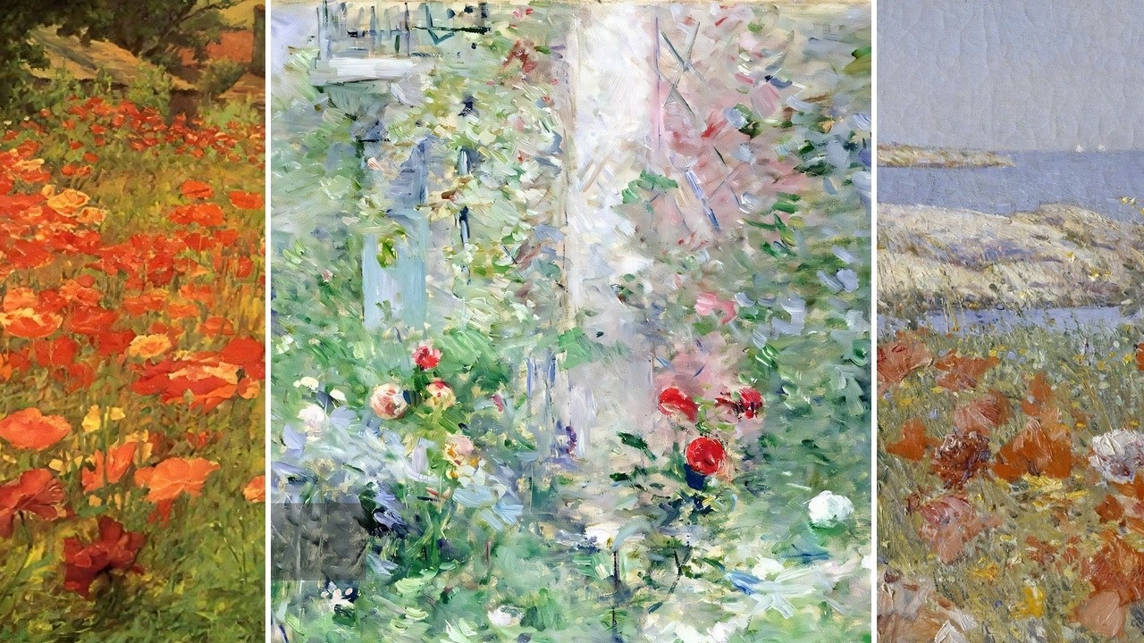 Impressionist Art TV — Silent Art Gallery · July 20 Afternoon | The Garden at Bougiva… & others