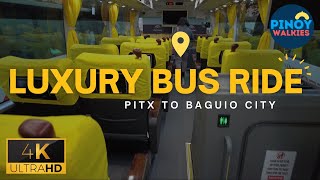 Luxury Bus Ride to Baguio City | PITX to Baguio City | Solid North Bus | Non Stop Bus Ride