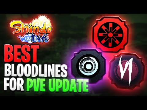 Top 5 Best Bloodlines For NEW PVE/GRINDING UPDATE! Shindo Life Rellgames | shinobi life 2