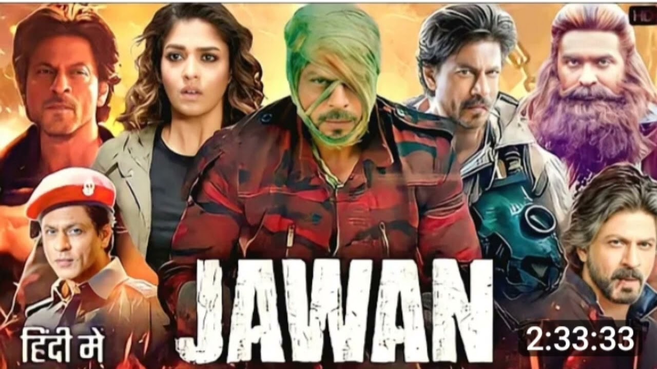 Jawan 2023 Full Movie Hindi Filmyzilla Leaked Movie  Shahrukh Khan  Atlee  Sanya Malhotra 