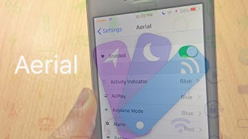 Aerial: colorizes the ITEMS in the statusbar!
