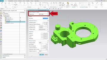Probe Output Control in NX CAM