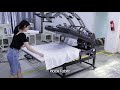 High productivity 80x100cm fabric dye sublimation heat press machine