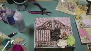 Swirlydoos Kit Club: Garden Fable Gatefold Album Part 1