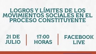 Logros y límites de los Mov Socilales en el Proceso Constituyente:  Pobladores y Pobladores