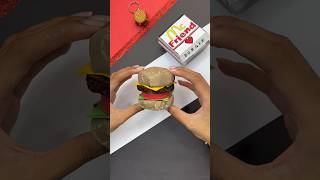 DIY Cute Burger Gift Idea 🤩❤️ #shorts #diy #gift #handmade #craft #giftideas #artist #art