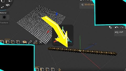 how to create any 32x 3d weapon ( prisma 3d minecraft tutorial)