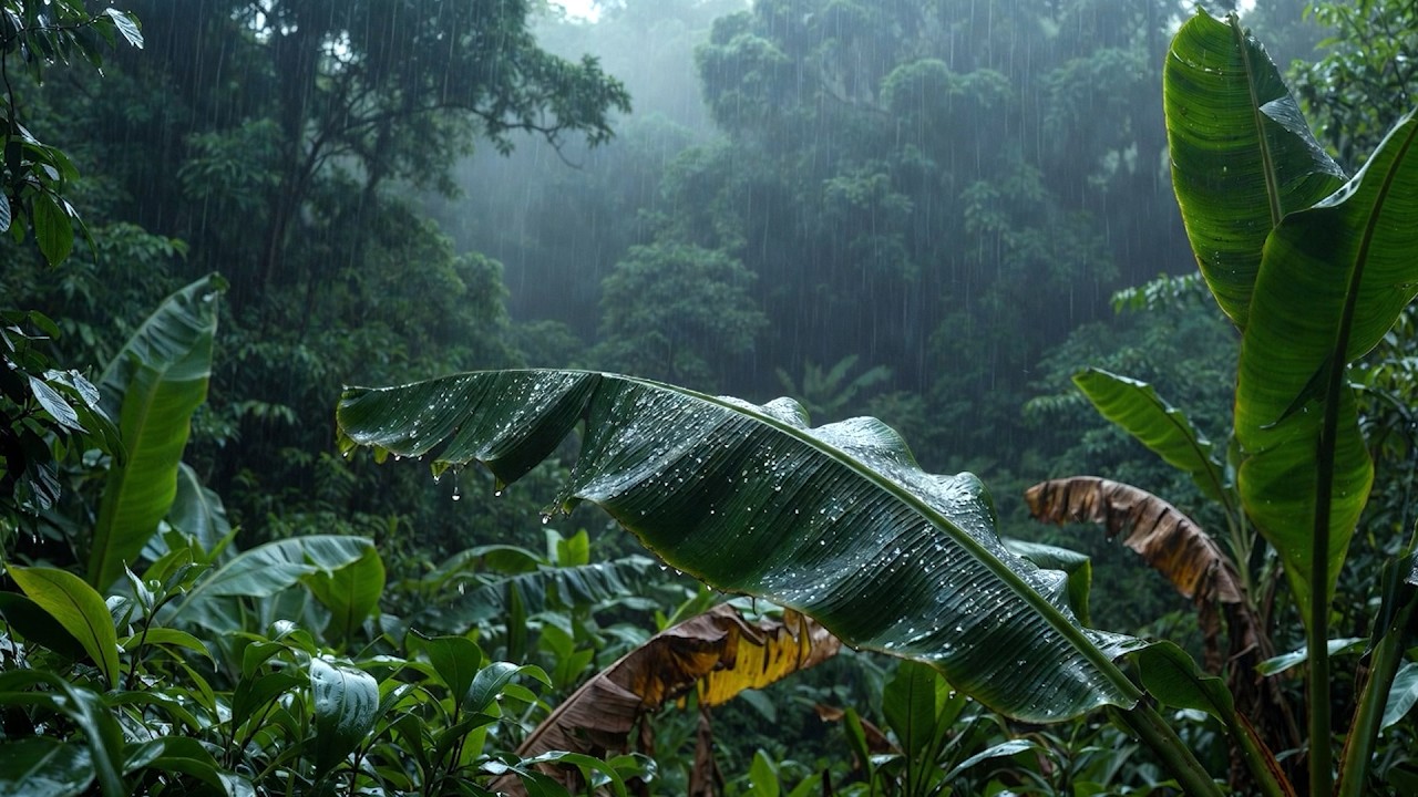 99% Instantly Deep Sleep With Best Rain Sounds | Calming Rain Forest ASMR for Insomnia Relief