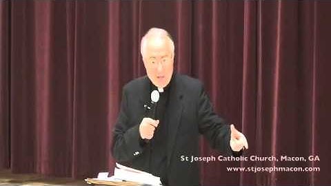 RCIA - First & Second Commandments - Fr Allan McDonald