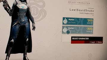 No Male Hunter Glitch
