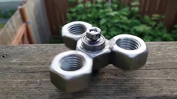 DIY Hardware Nuts and Bolts Spinner - Super Easy
